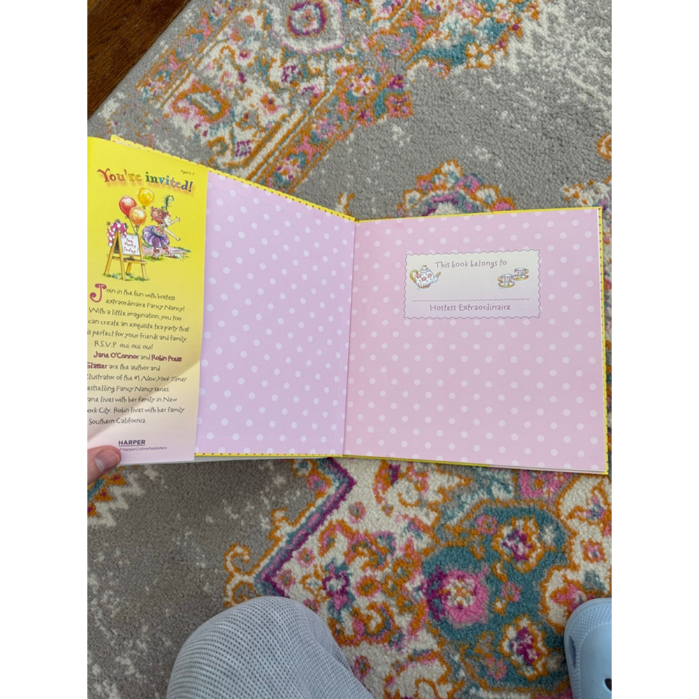 Fancy Nancy Tea Parties Book - Picture 2 of 3